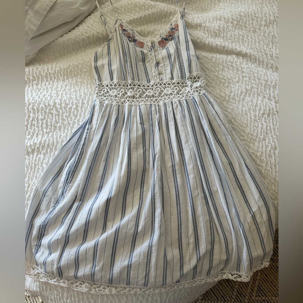 Abercrombie Sundress With lace detailing